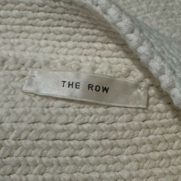 The Row Ivory Chunky Knit Tunic size XS / S Very Rare - Picture 2 of 16